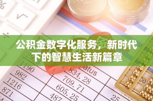 阿莲公积金数字化服务，新时代下的智慧生活新篇章