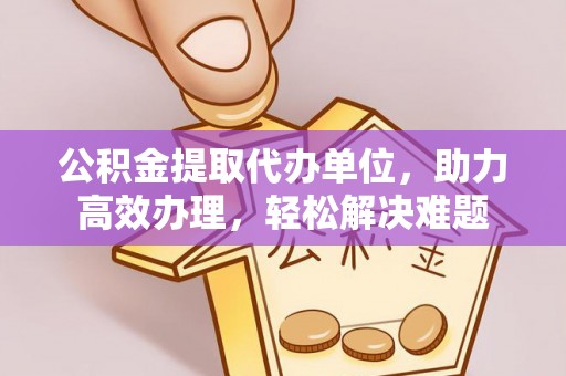 阿莲公积金提取代办单位，助力高效办理，轻松解决难题