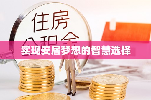 阿莲实现安居梦想的智慧选择